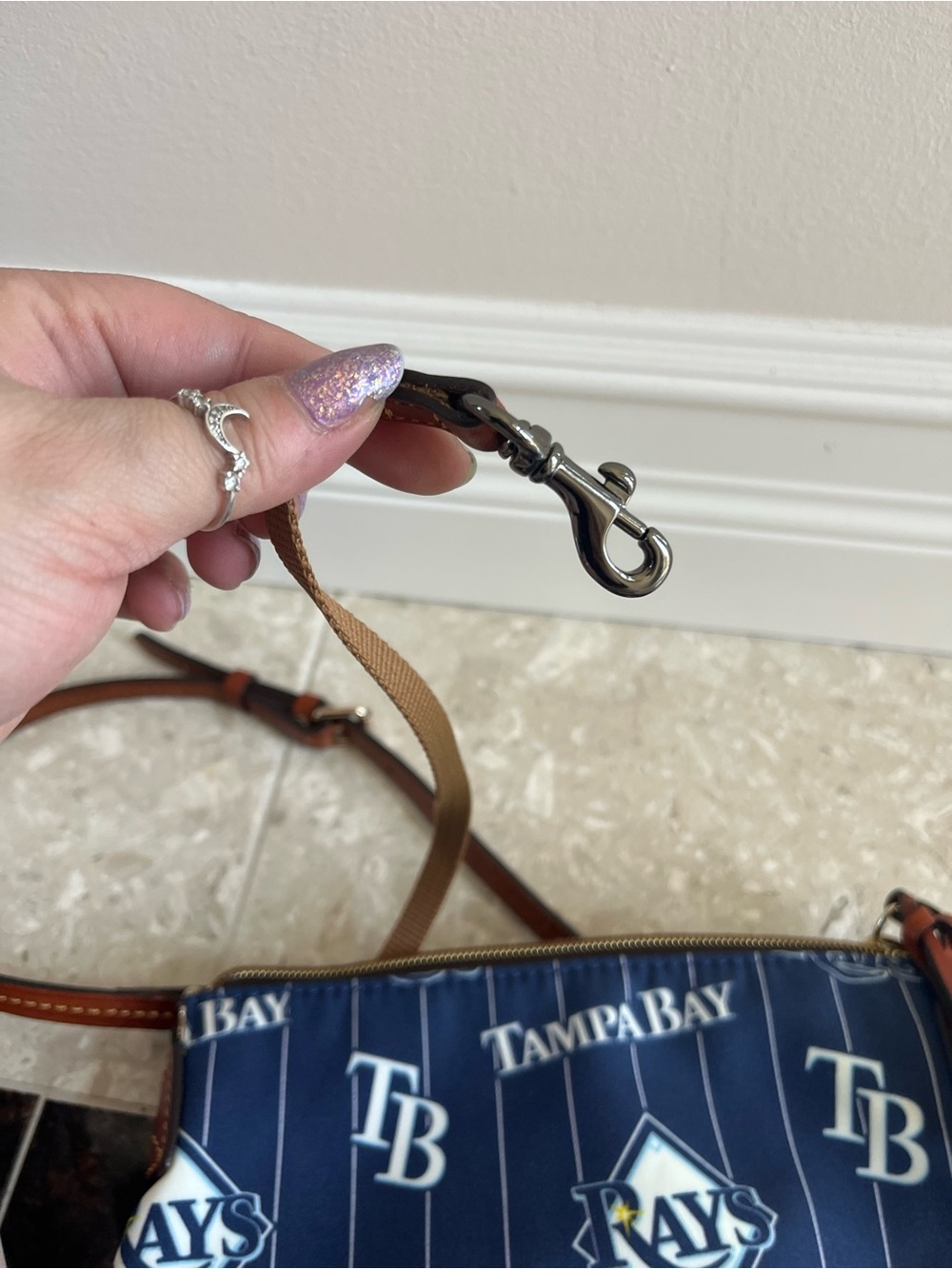 Dooney & bourke Tampa bay rays purse - Picture 6 of 6